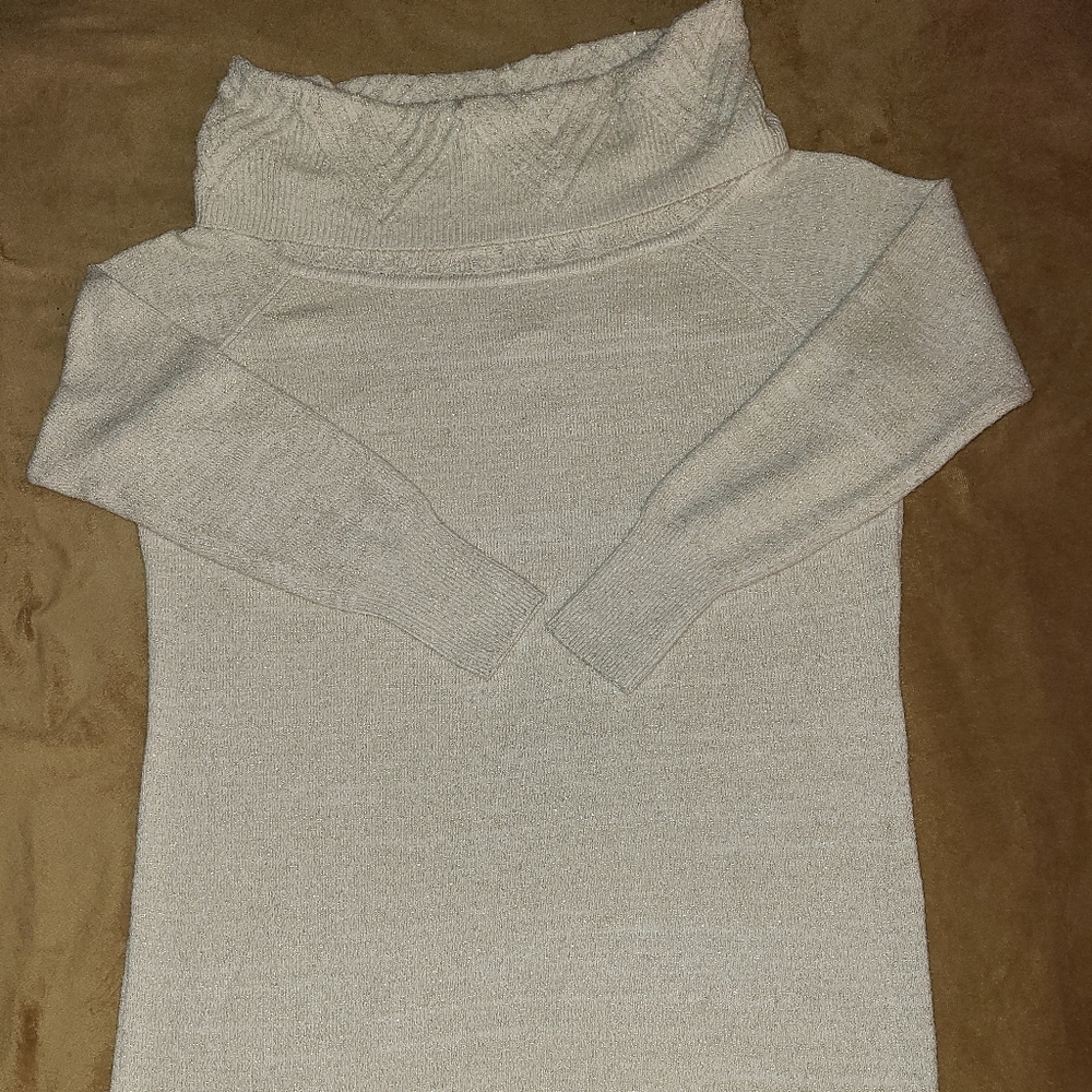 Candie's Beige Sweater Size L